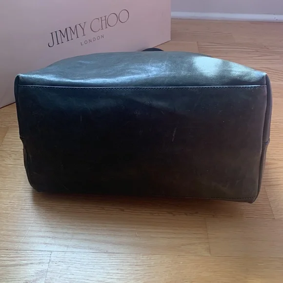 Jimmy choo zodiac sign star studs leather tote 2 ways! - Picture 7 of 11